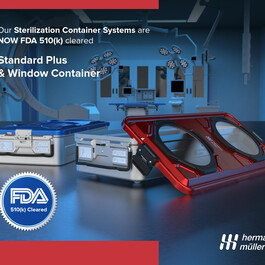 HMM Sterilization Container Systems are now FDA 510(k) Approved
